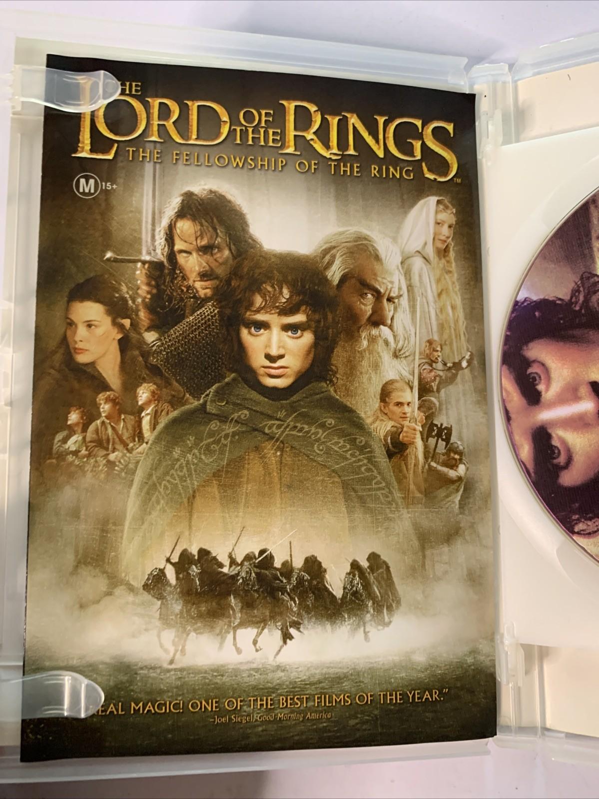 The Lord of the Rings : The Fellowship of the Ring (DVD, 2001, 2-Disc) Region 4