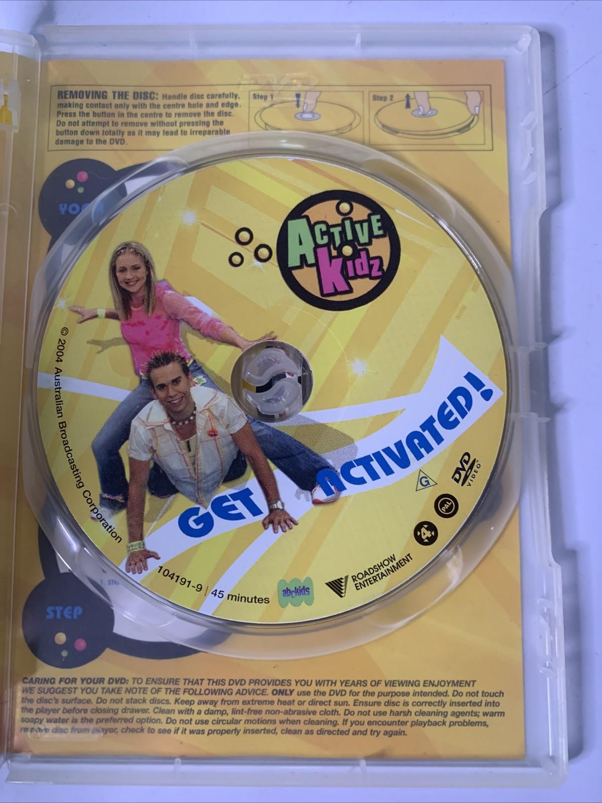 Active Kidz: Get Activated (DVD, 2000) ABC Kids Region 4