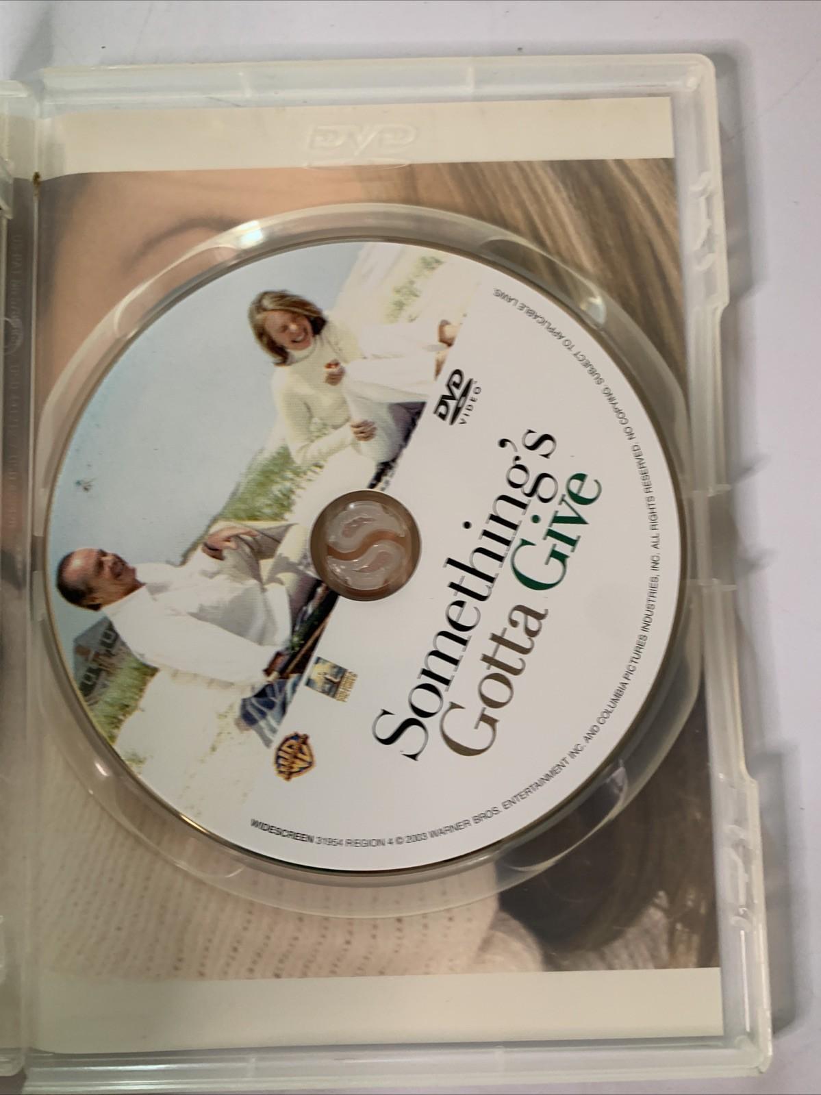 Something's Gotta Give (DVD, 2003) Diane Keaton, Jack Nicholson, Keanu Reeves