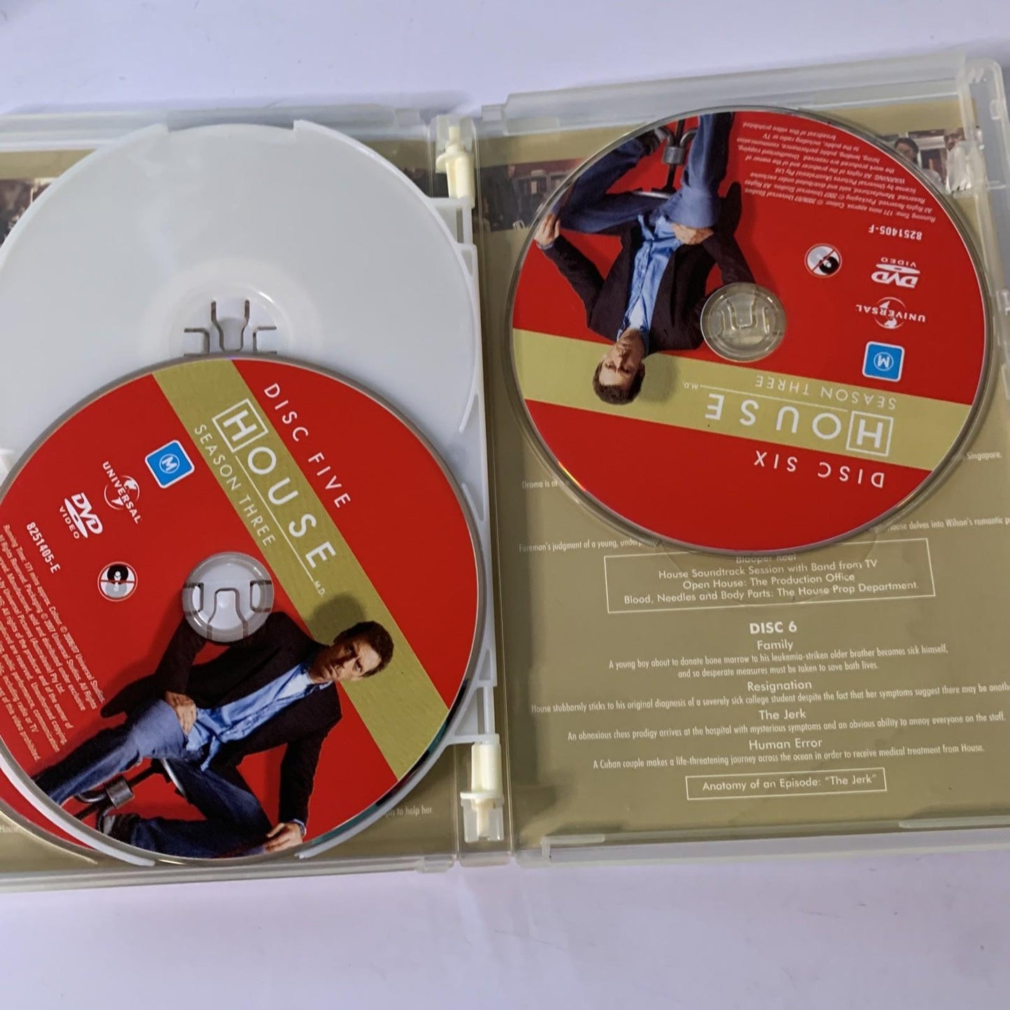 House : Season 3 (DVD, 2006, 6-Discs) Region 4