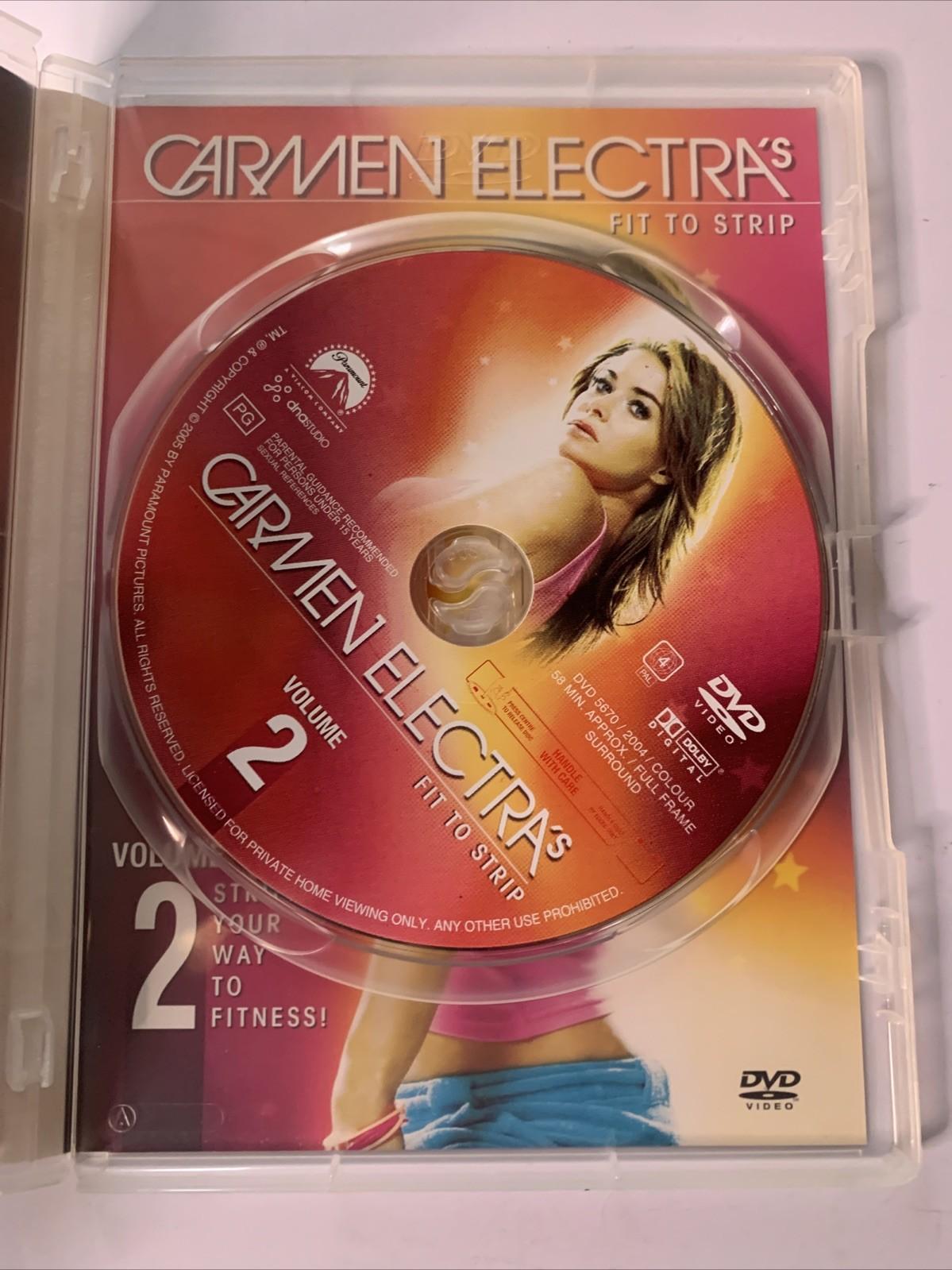 Carmen Electra: Fit to Strip : Vol 2 (DVD, 2004) Region 4