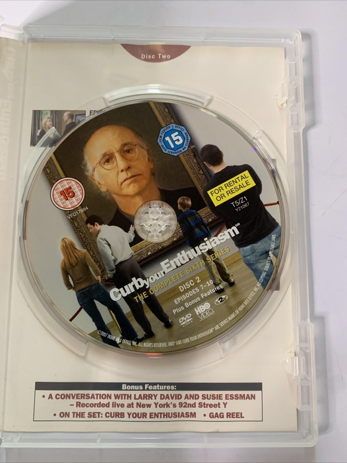 Curb Your Enthusiasm : Season 6 (DVD, 2005) Region 2