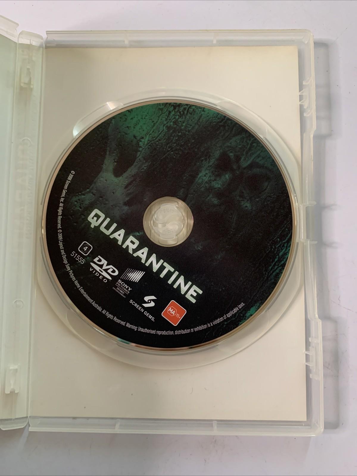 Quarantine (DVD, 2008) Jennifer Carpenter, Jay Hernandez, Steve Harris Region 4