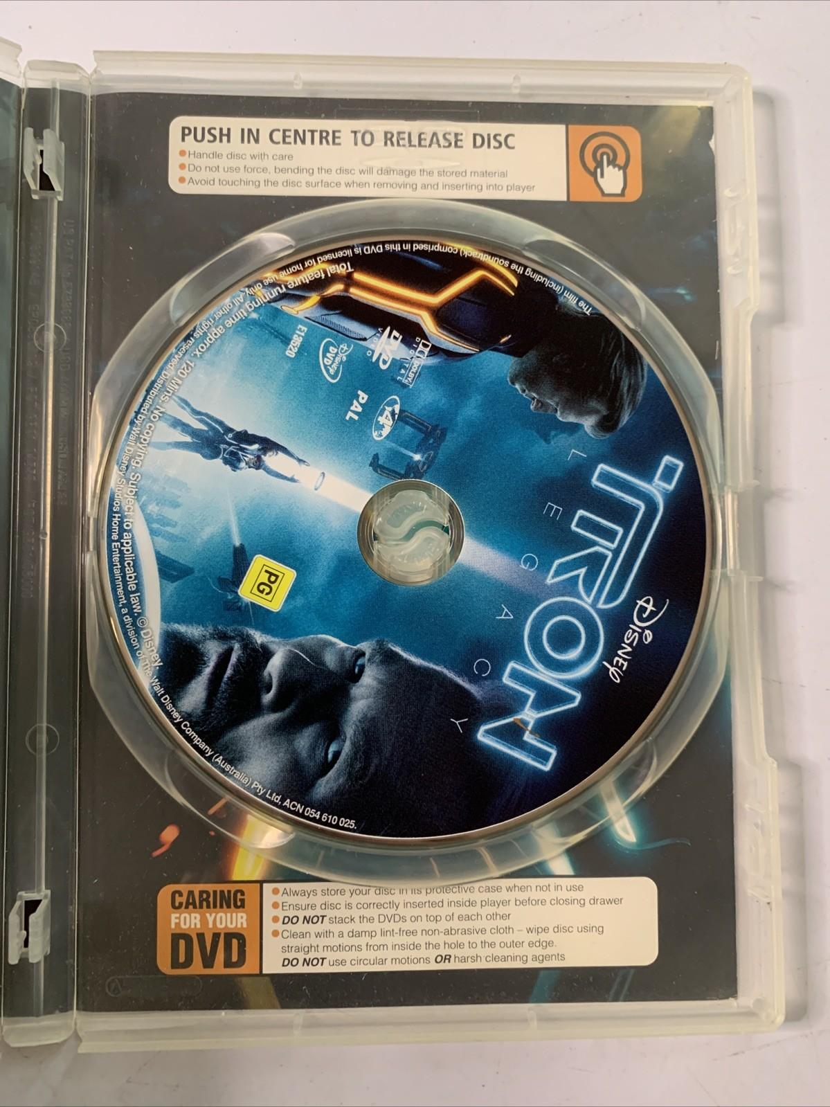 Tron Legacy (DVD, 2010) Jeff Bridges Region 4
