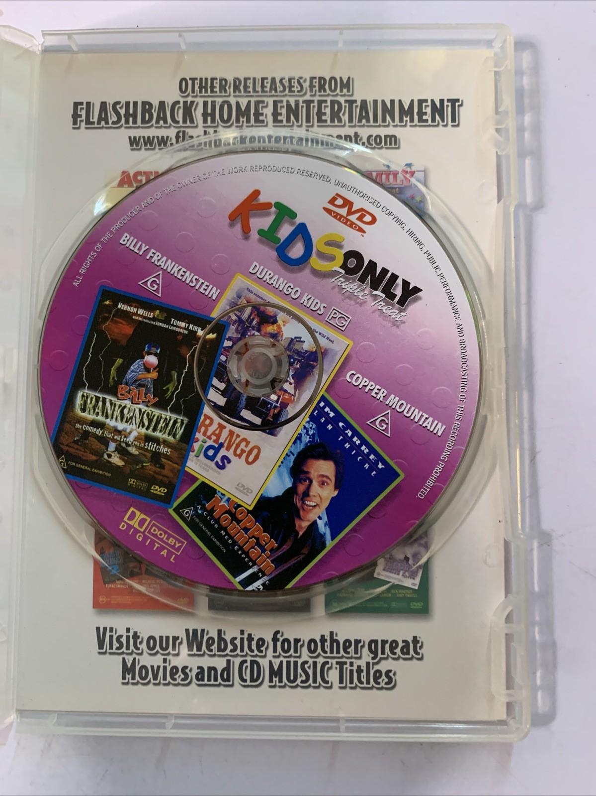Billy Frankenstein / Copper Mountain / Durango Kids (DVD) All Regions