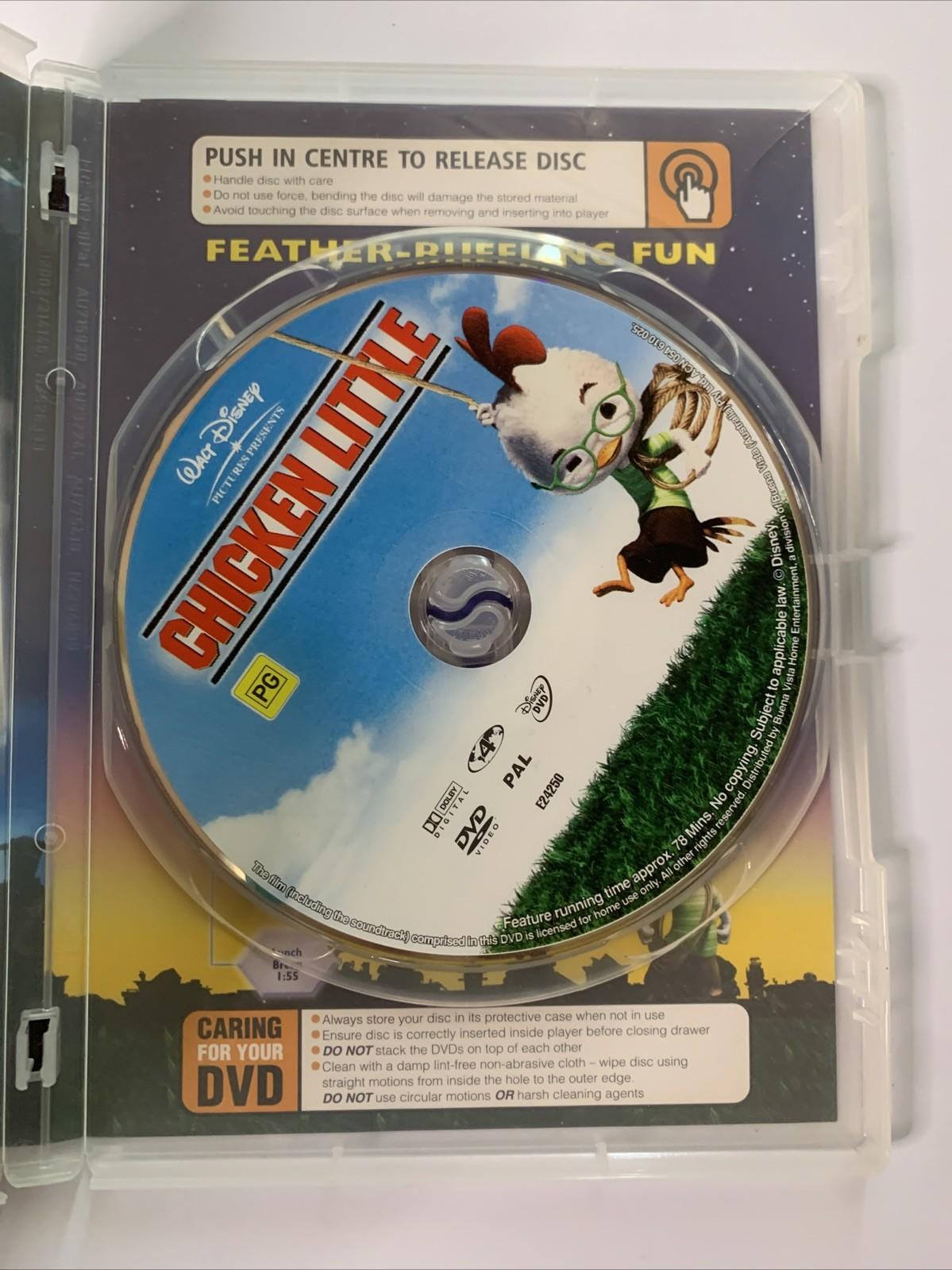 Chicken Little (DVD, 2005) Animated Disney Film Region 4