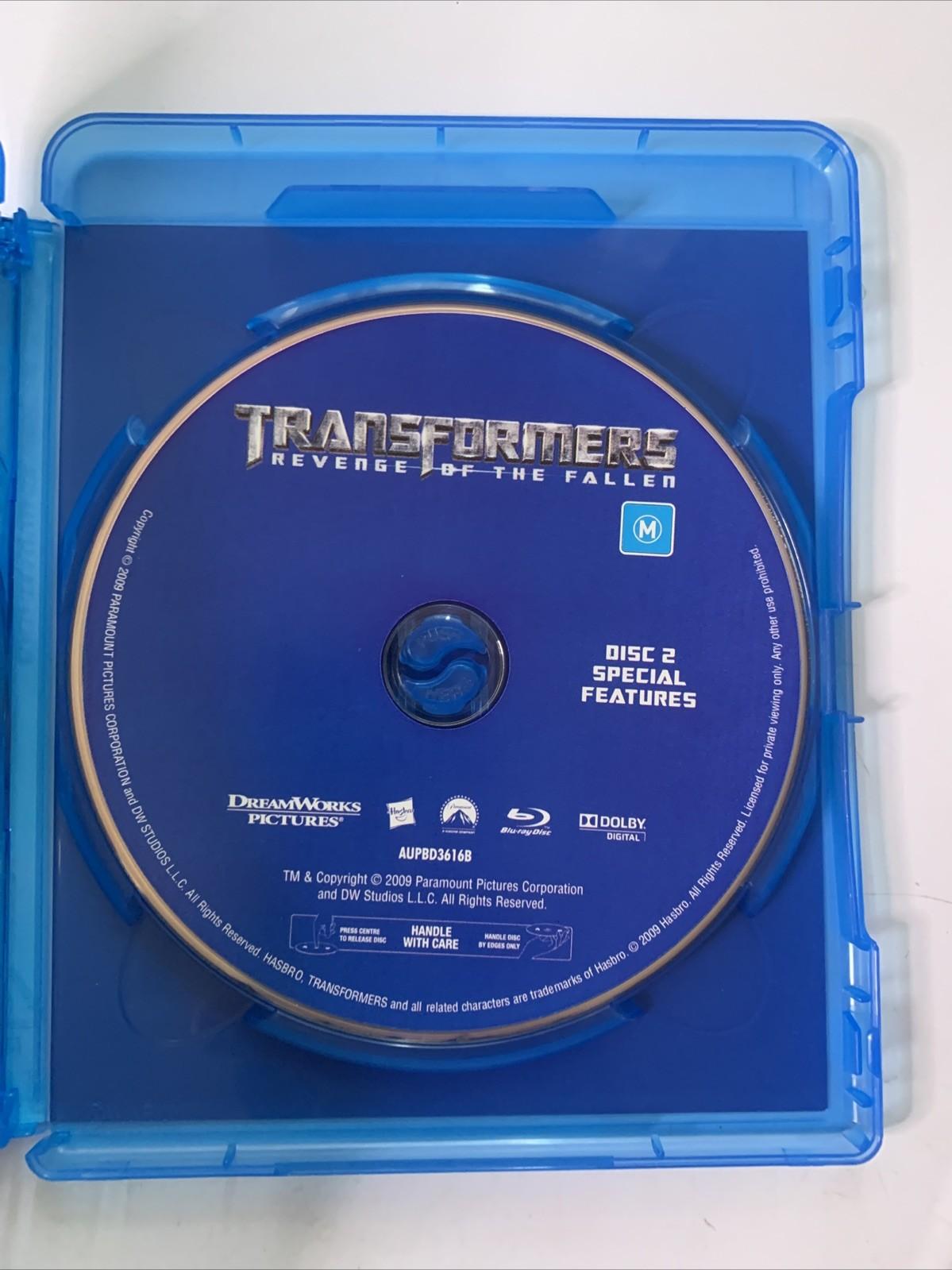 Transformers: Revenge Of The Fallen (Special Edition Blu-ray, 2009) 2-Discs