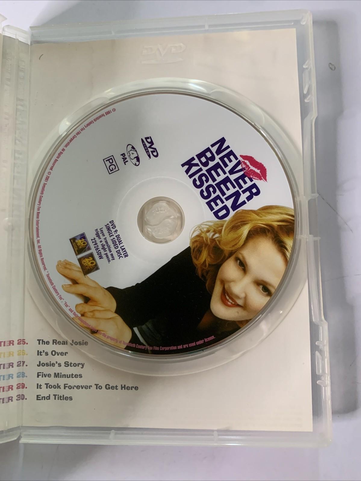 Never Been Kissed (DVD, 1999) Drew Barrymore, David Arquette Region 4