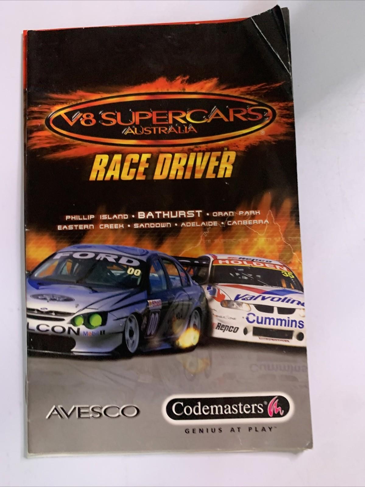 V8 Supercars Australia Race Driver PS2 Sony PlayStation 2 PAL Game Complete