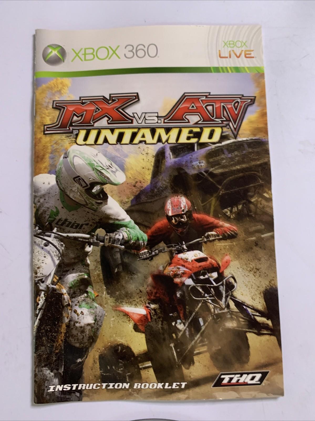 MX vs ATV Untamed Microsoft XBOX 360 PAL Game Complete