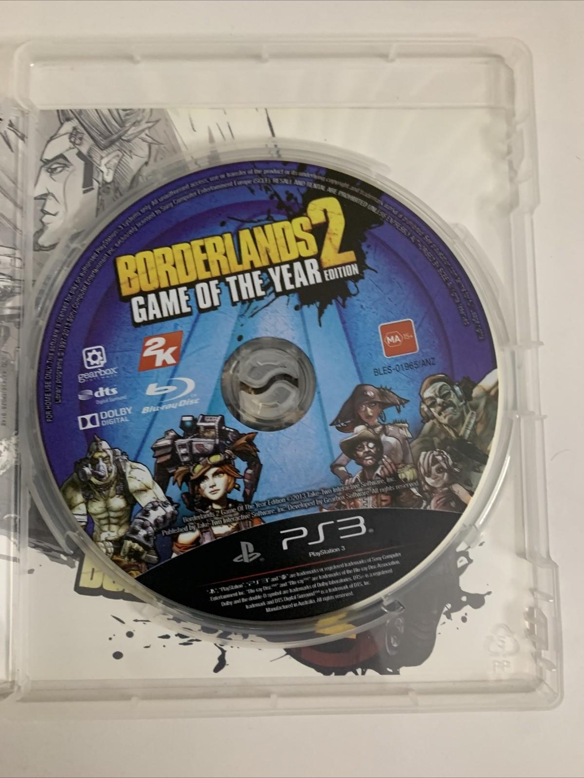 Borderlands 2 Game Of The Year Edition PS3 Sony PlayStation 3 Shooter Game