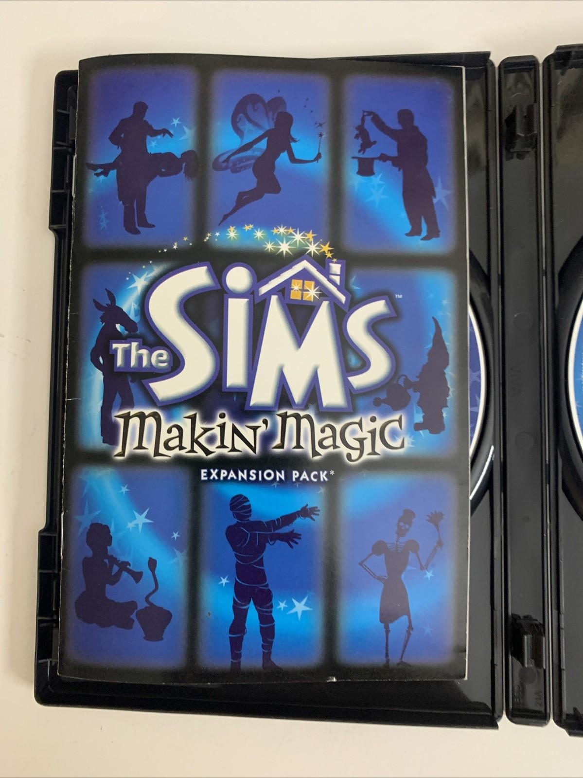 The Sims Makin' Magic Expansion Pack PC CD ROM Windows Game
