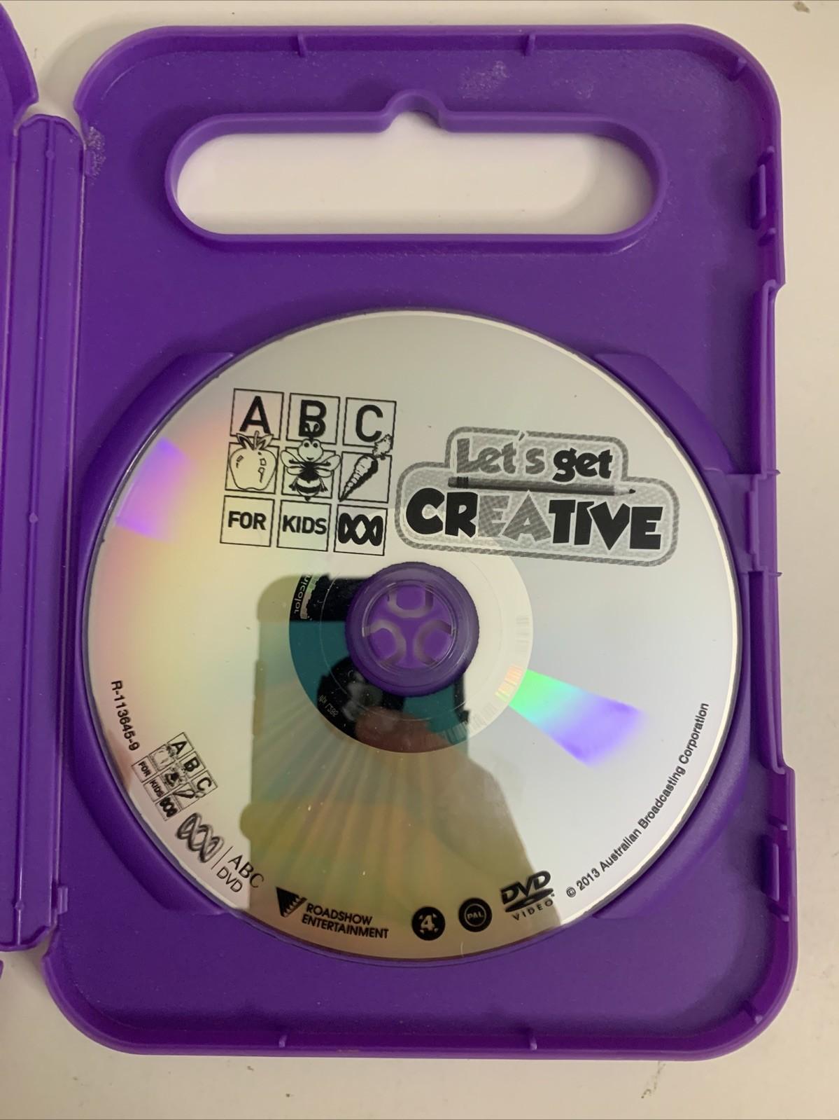 ABC for Kids Favourites: Let's Get Creative (DVD, 2013) Region 4