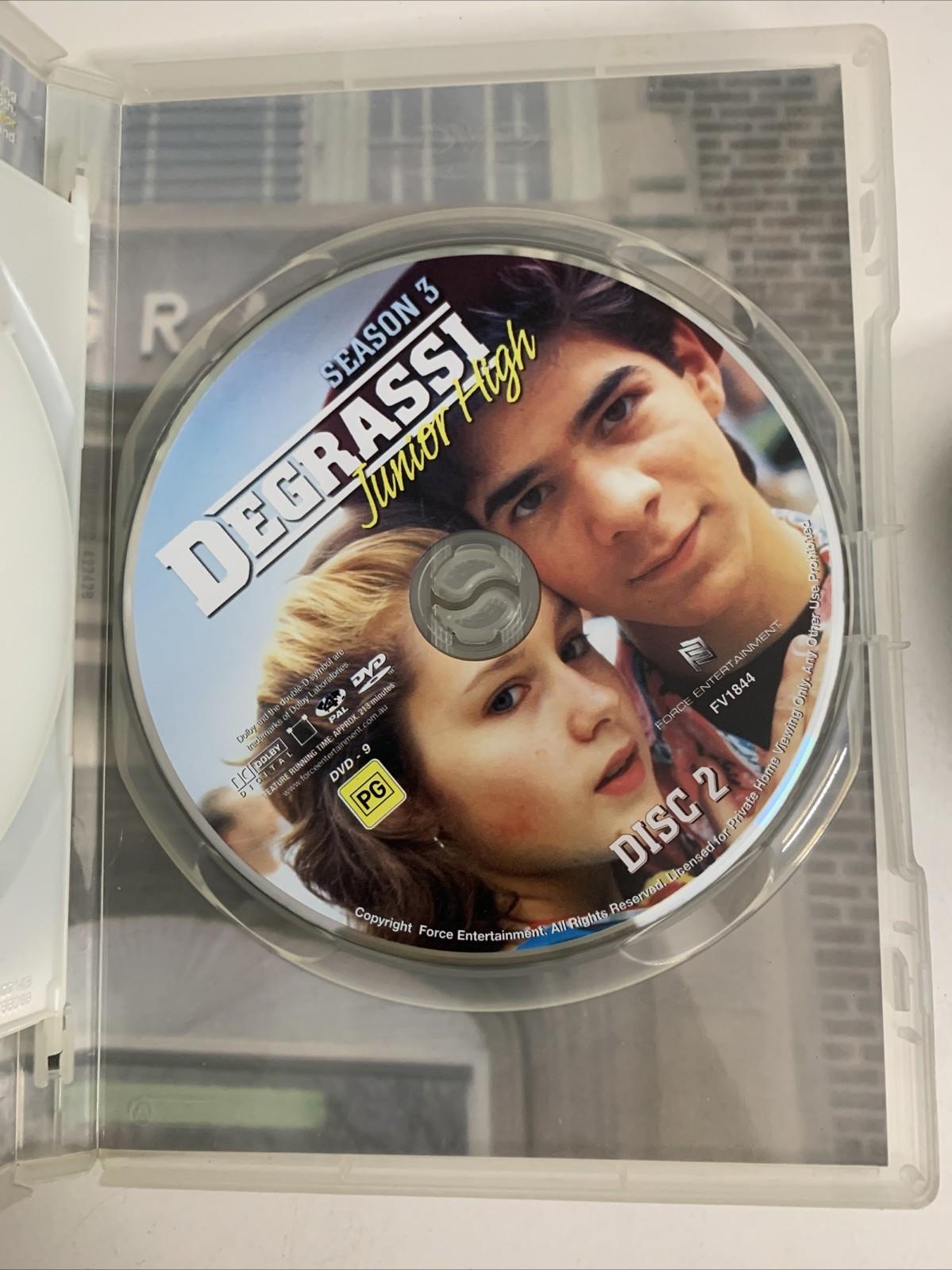 Degrassi Junior High : Season 3 (DVD, 1989) Region 4