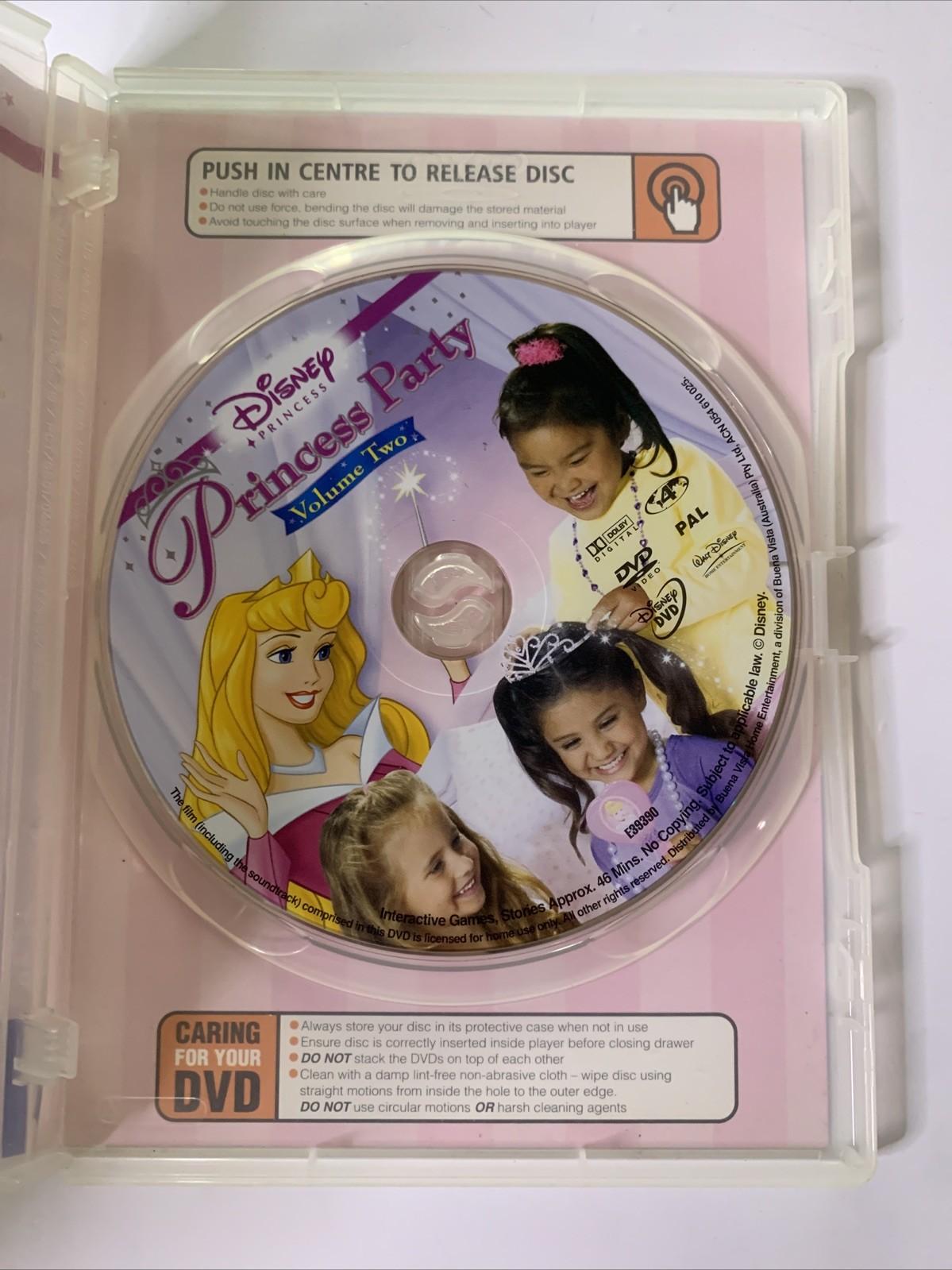 Disney Princess Party: Princess Dress-Up Party Volume 2 (DVD, 2005) Region 4