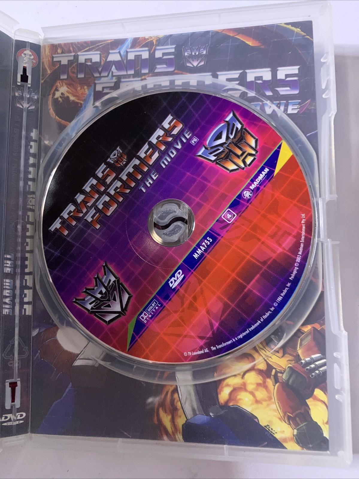 The Transformers: The Movie (DVD, 1986) Animated Film Region 4