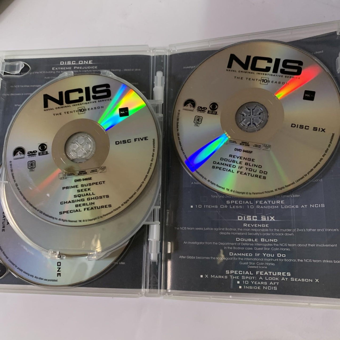 NCIS : Season 10 (DVD, 2012, 6-Discs) Region 4
