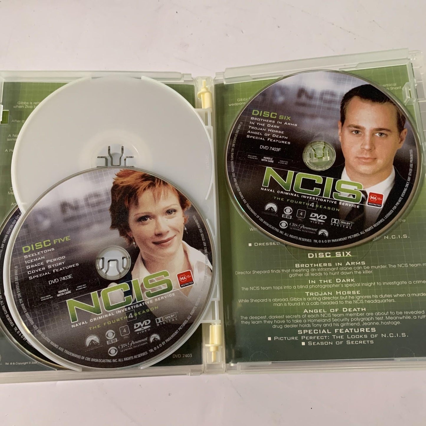NCIS : Season 4 (DVD, 2006, 6-Discs) Region 4
