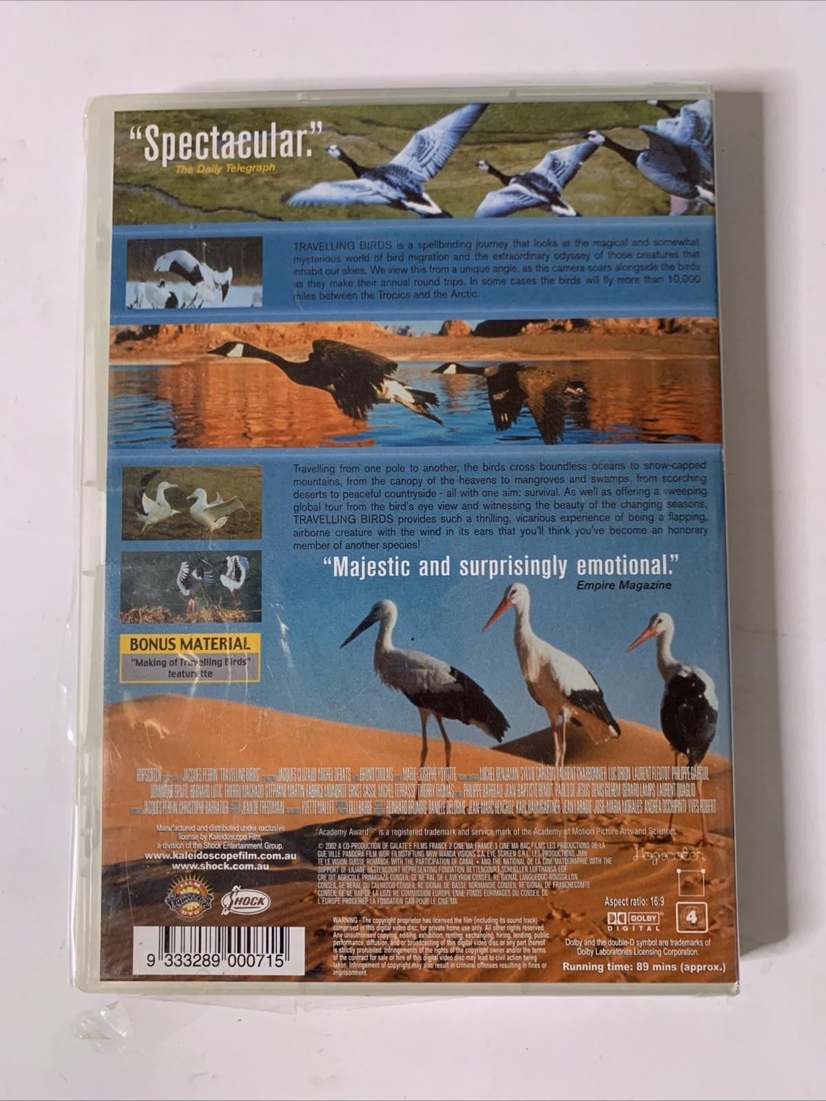 Travelling Birds (DVD, 2002) Documentary Region 4 NEW