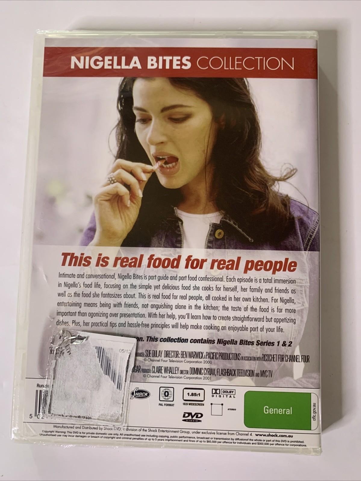 Nigella Bites Collection (DVD, 2000 3-Disc Set) Nigella Lawson All Regions NEW