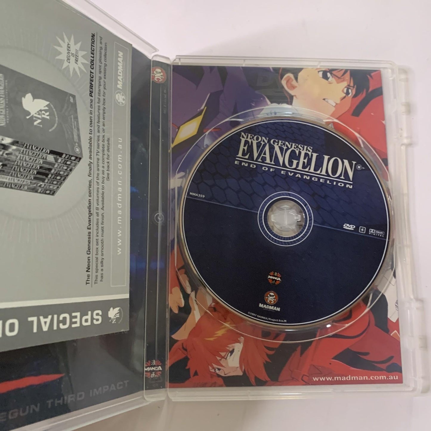 Neon Genesis Evangelion: The End Of Evangelion (DVD, 2002) Anime Region 4