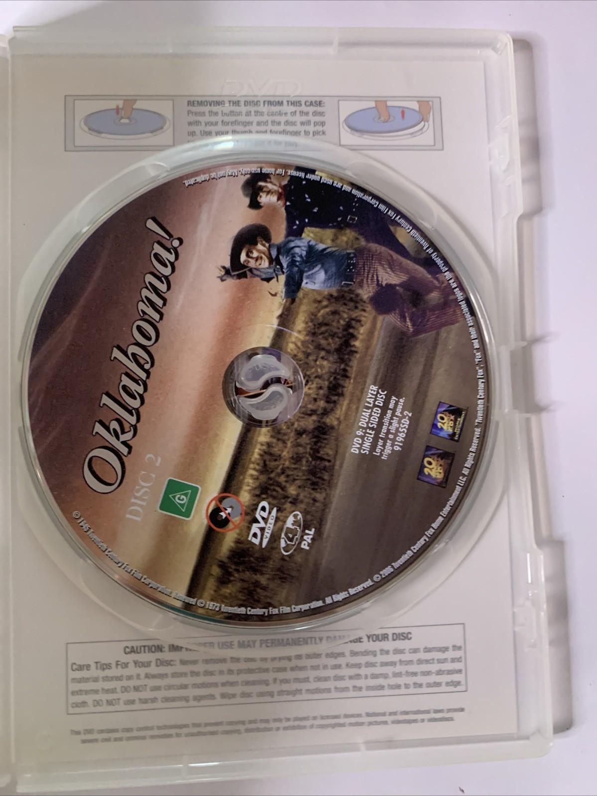 Oklahoma (Collector's Edition, DVD, 1955, 2-Disc Set) Region 4