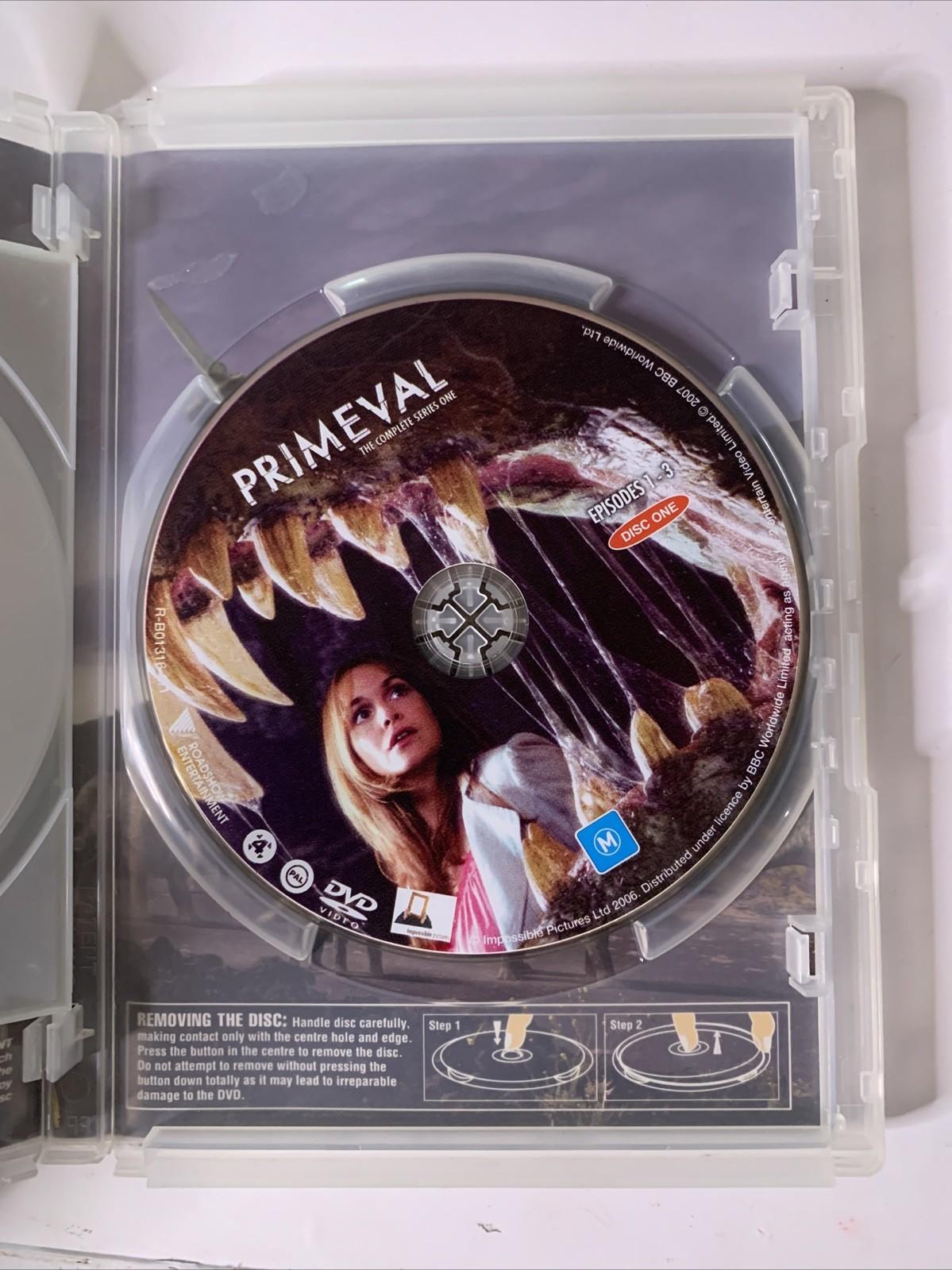 Primeval : Series 1 (DVD, 2007, 2-Discs) Region 4