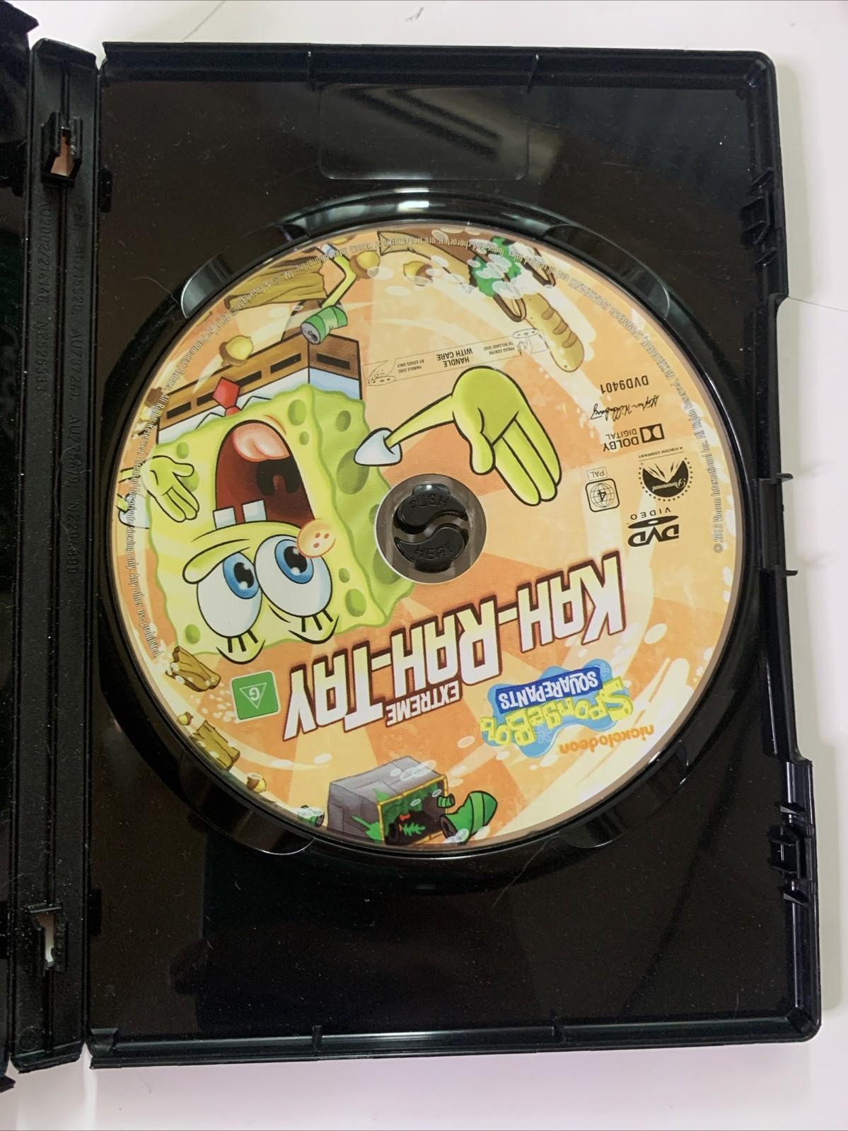 SpongeBob SquarePants : Extreme Kah-Rah-Tay (DVD, 2013) Animation Region 4