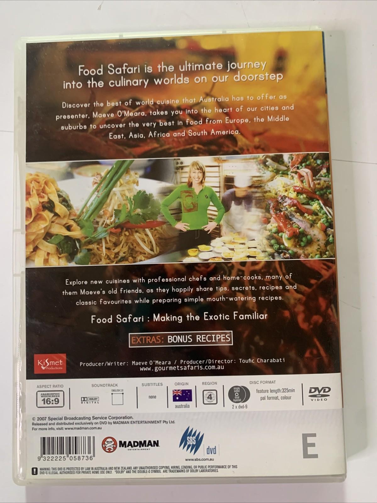 Food Safari : Series 1 (DVD, 2006) Maeve O'Meara Region 4 NEW Sealed