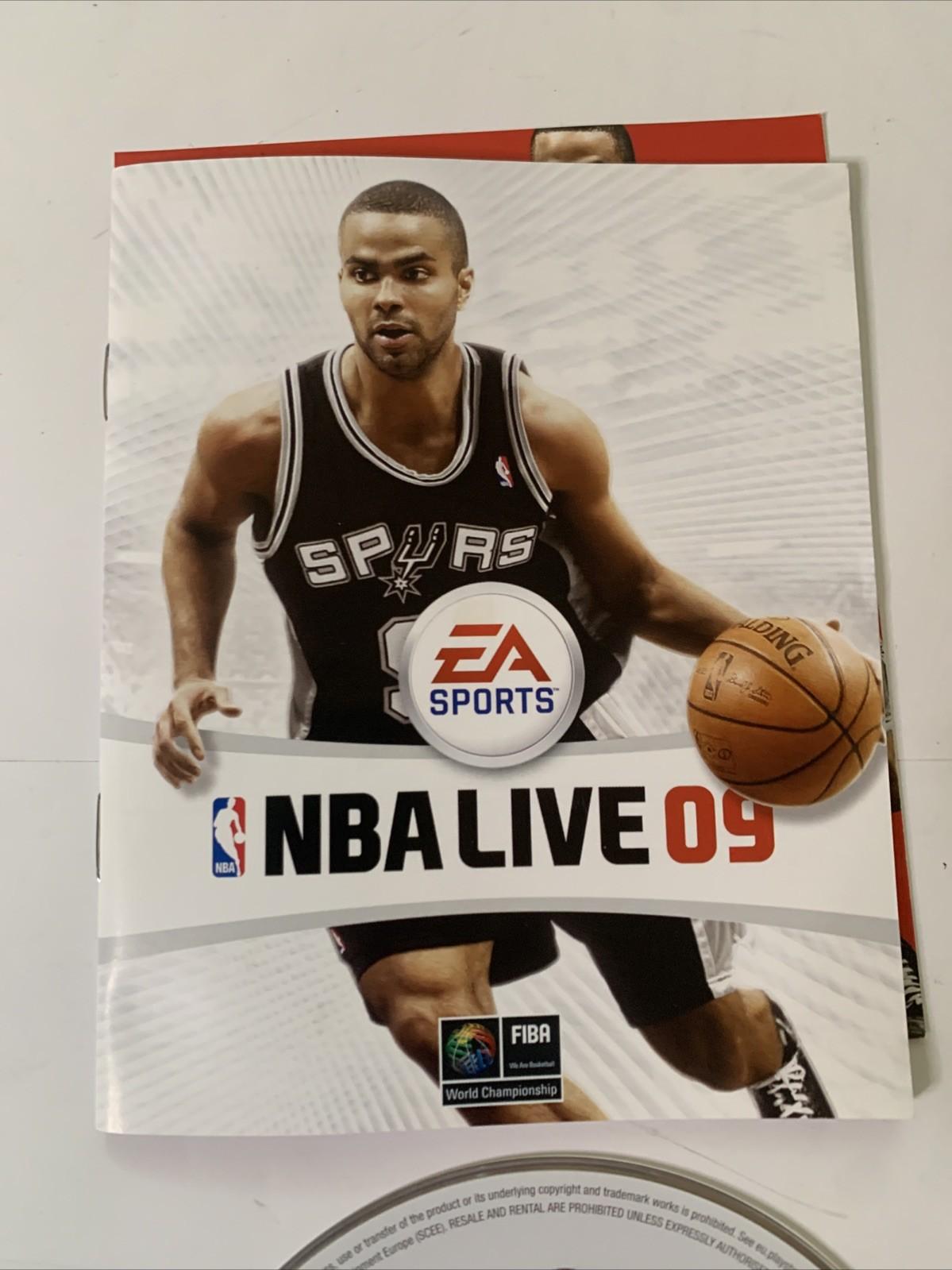 NBA Live 09 PS3 Sony PlayStation 3 Basketball Game Complete