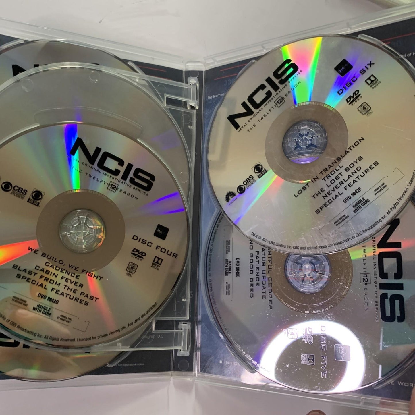 NCIS : Season 12 (DVD, 2014, 6-Discs) Region 4