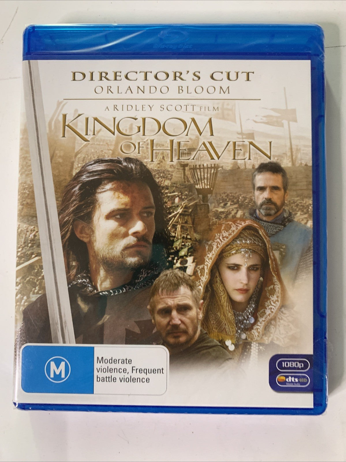 Kingdom of Heaven (Director's Cut, Blu-ray, 2005) Region B NEW Sealed