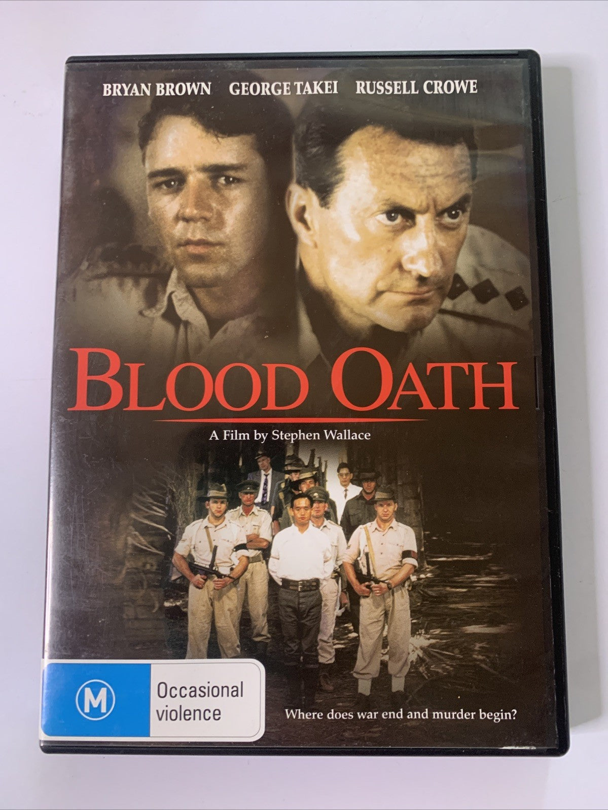Blood Oath (DVD, 1990) Bryan Brown, Russell Crowe, George Takei Region 4