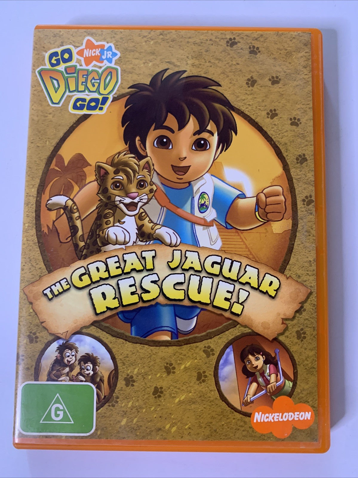 Go Diego Go! The Great Jaguar Rescue! (DVD, 2005) Region 4