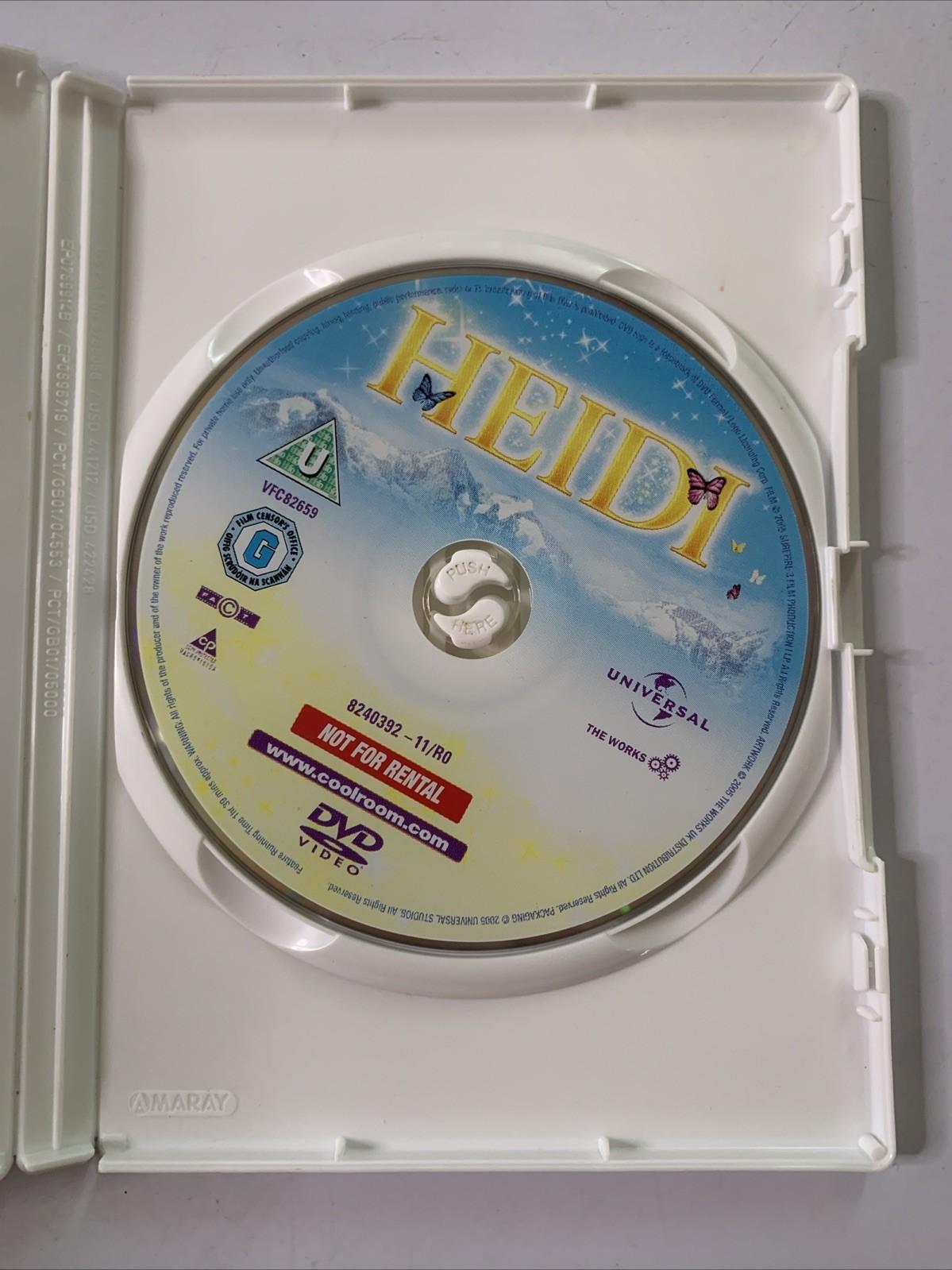 Heidi (DVD, 2005) Emma Bolger, Max von Sydow, Geraldine Chaplin Region 2