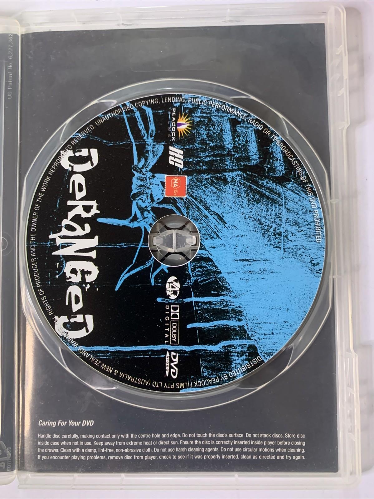 Deranged (DVD, 2005) Frank John Hughes, Richard Ruccolo Horror Film Region 4
