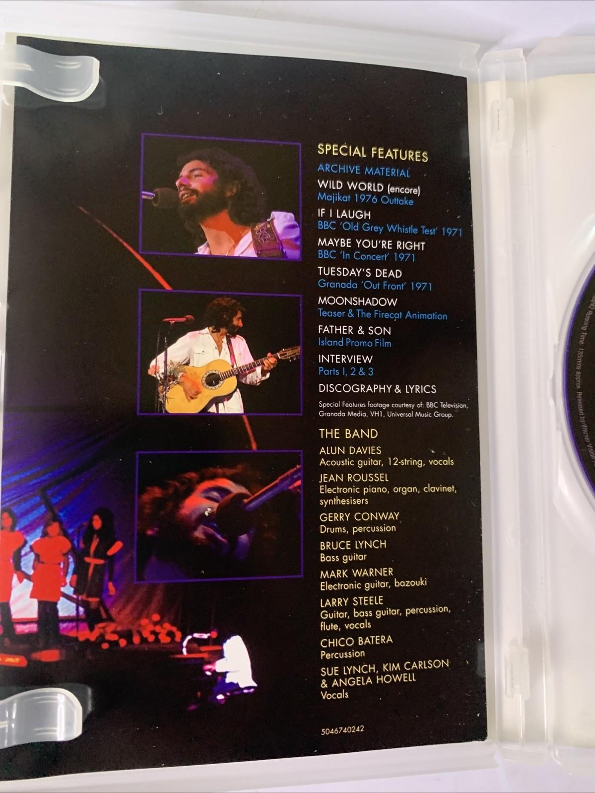 Cat Stevens – Majikat - Earth Tour 1976 (DVD, 2004) Region 4