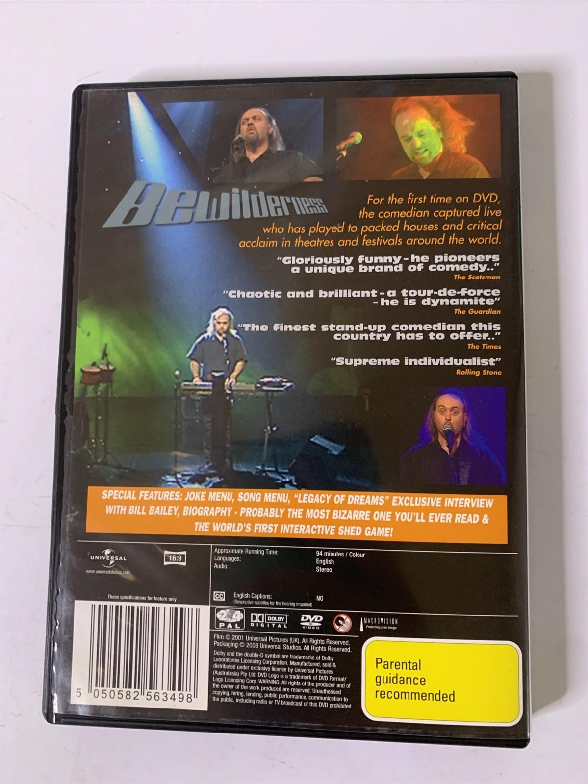Bill Bailey Bewilderness (DVD, 2001) Comedy Region 4 &2 NEW