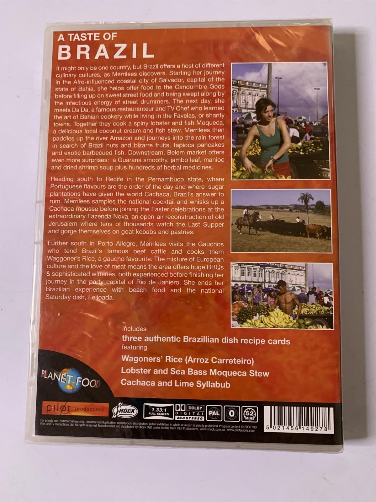 Planet Food: A Taste Of Brazil (DVD, 2006) All Regions NEW Sealed