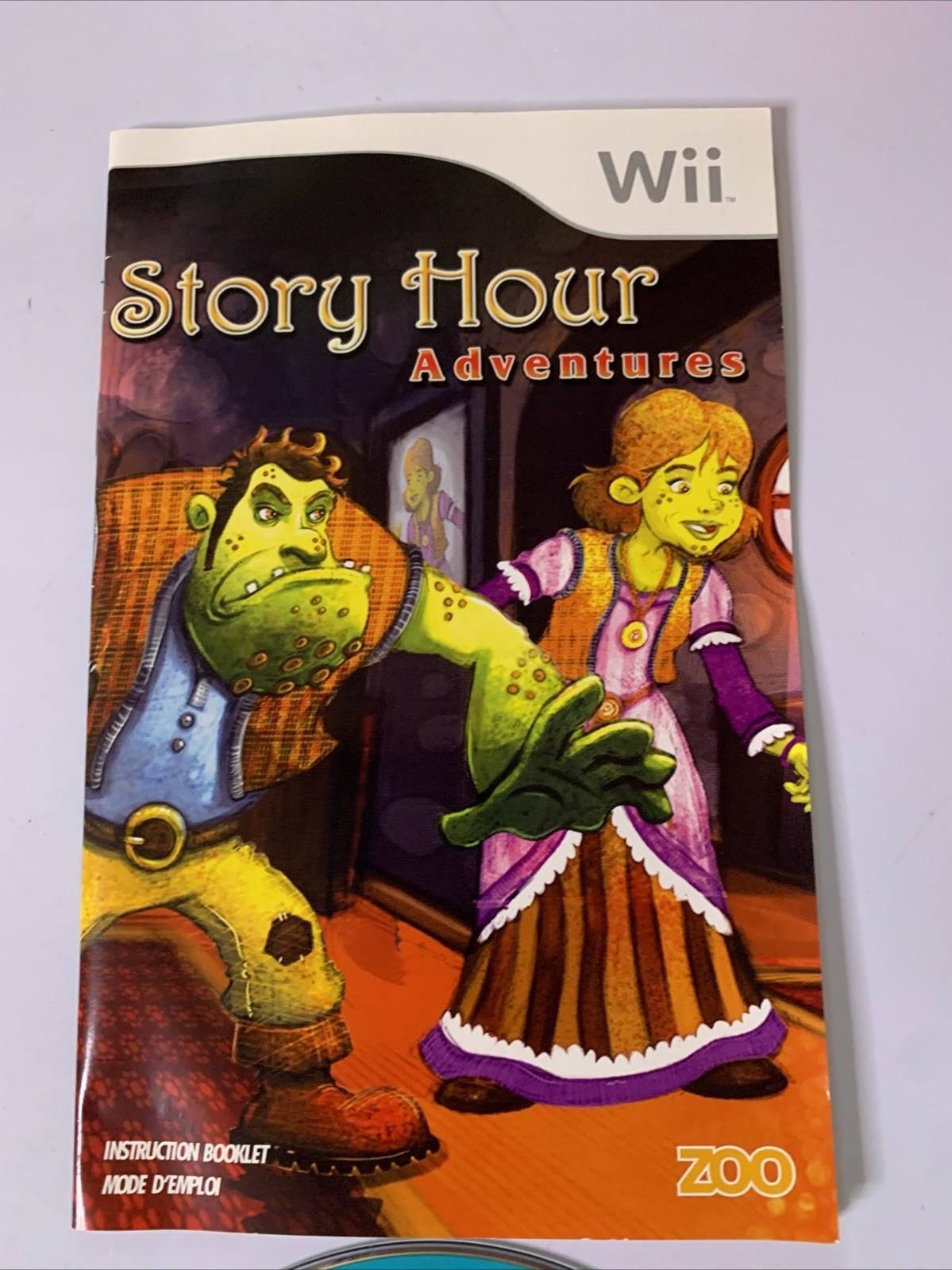Story Hour Adventures Nintendo Wii PAL 2008 Game Complete