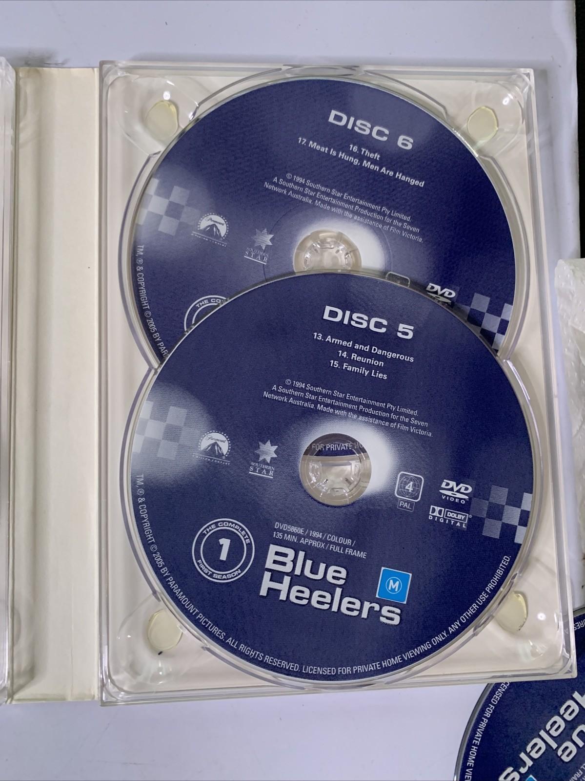 Blue Heelers Season 1 (DVD, 1994) Lisa McCune Region 4 *Missing 1 Disc