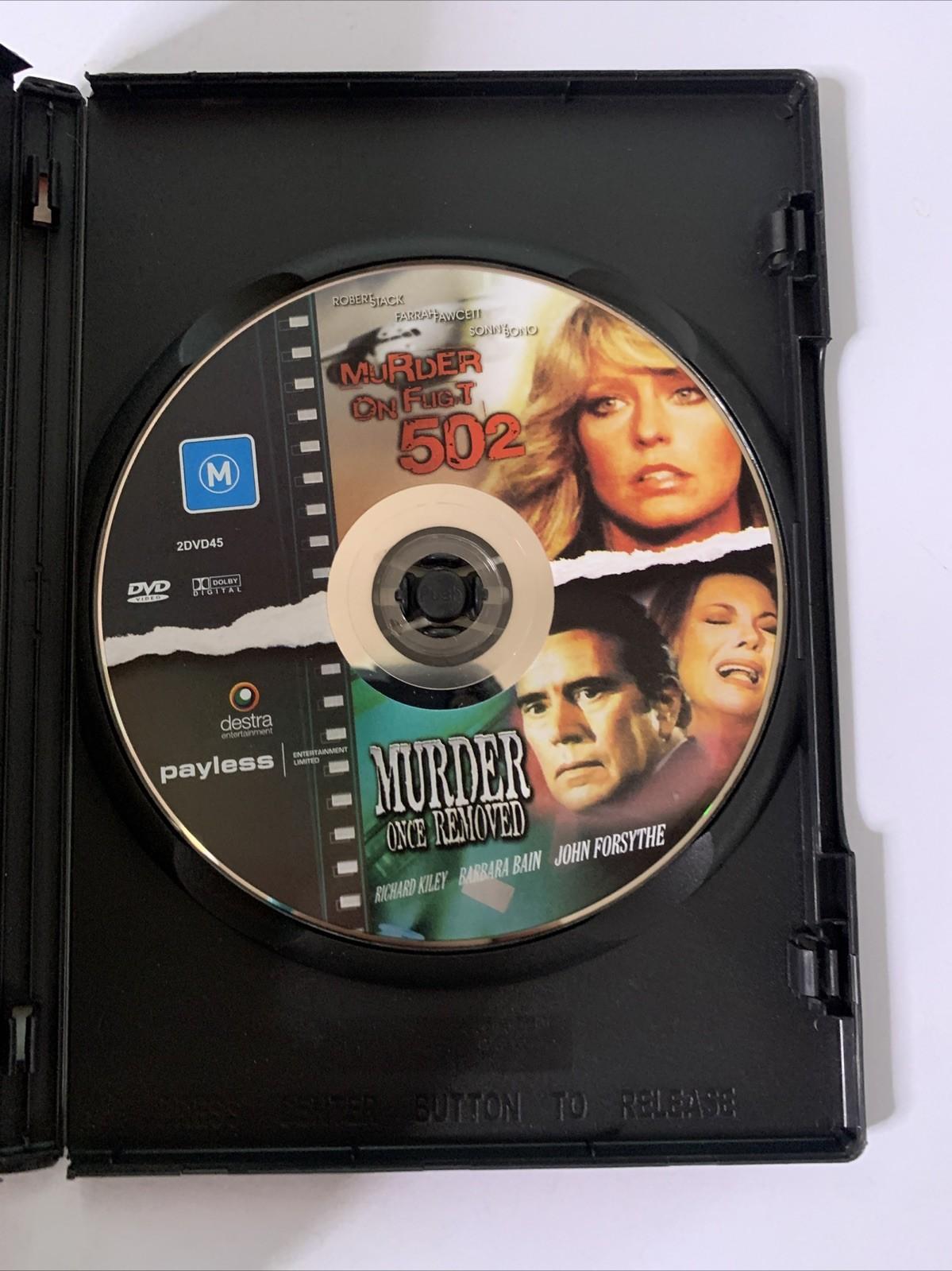 Murder On Flight 502 / Murder Once Removed (DVD) Farrah Fawcett All Regions