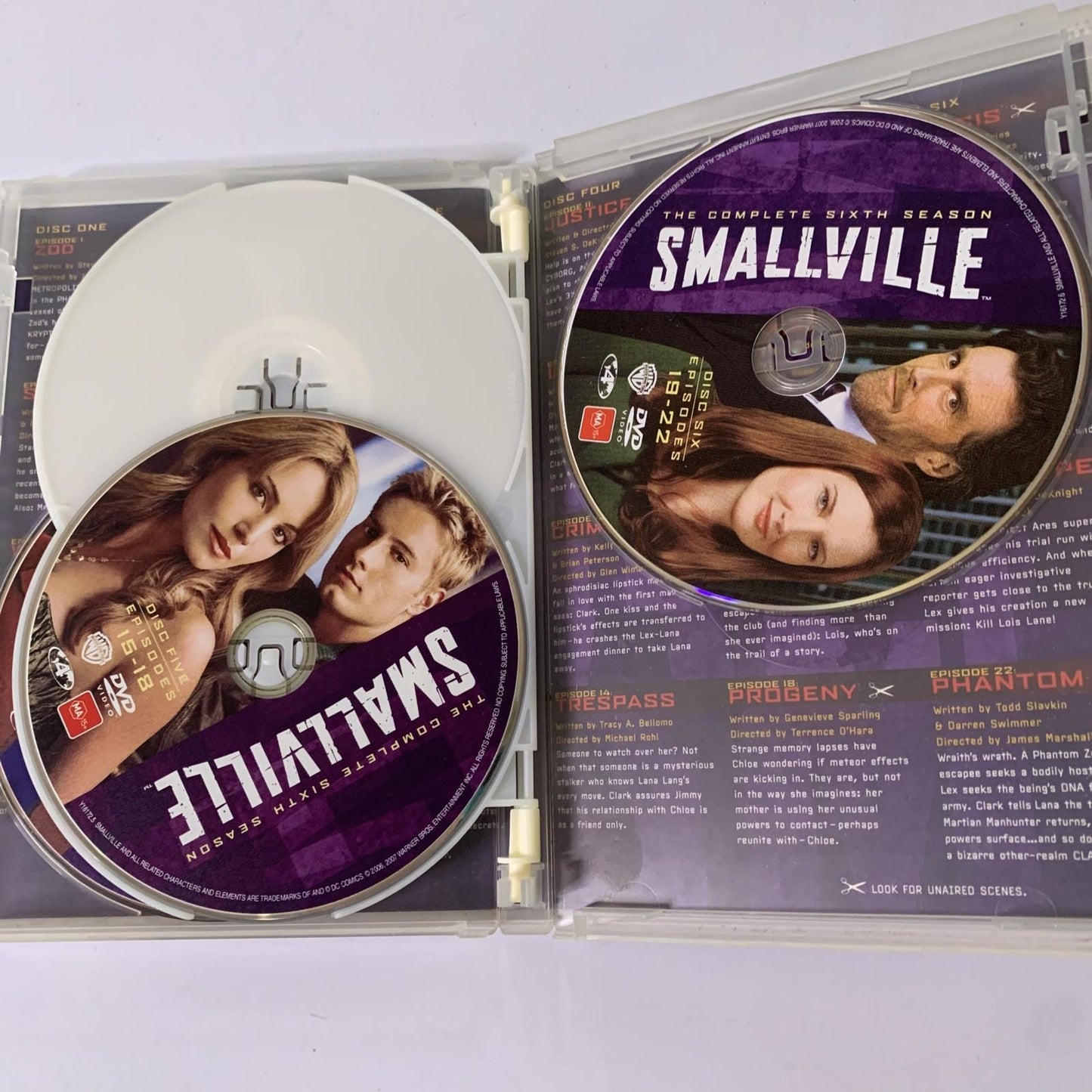 Smallville : Season 6 (DVD, 2006, 6-Discs) Region 4