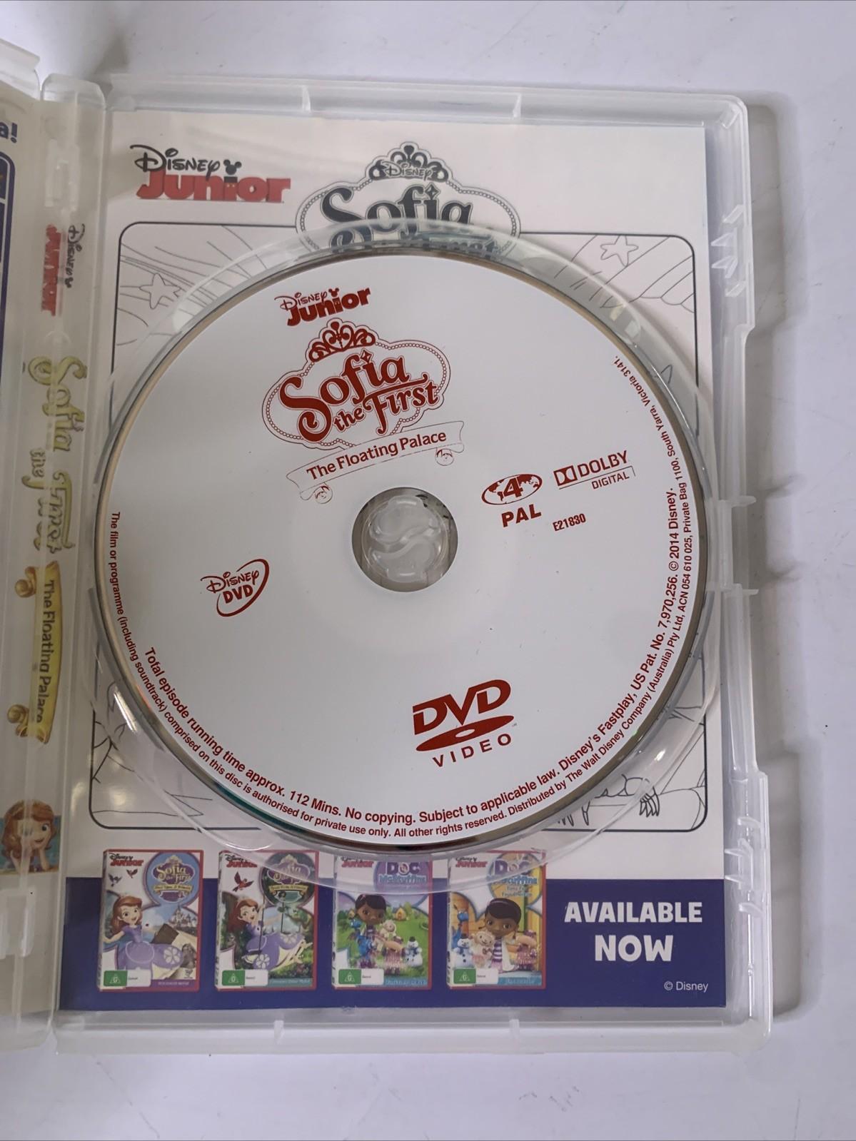 Sofia The First : The Floating Palace (DVD, 2013) Disney Animation Region 4