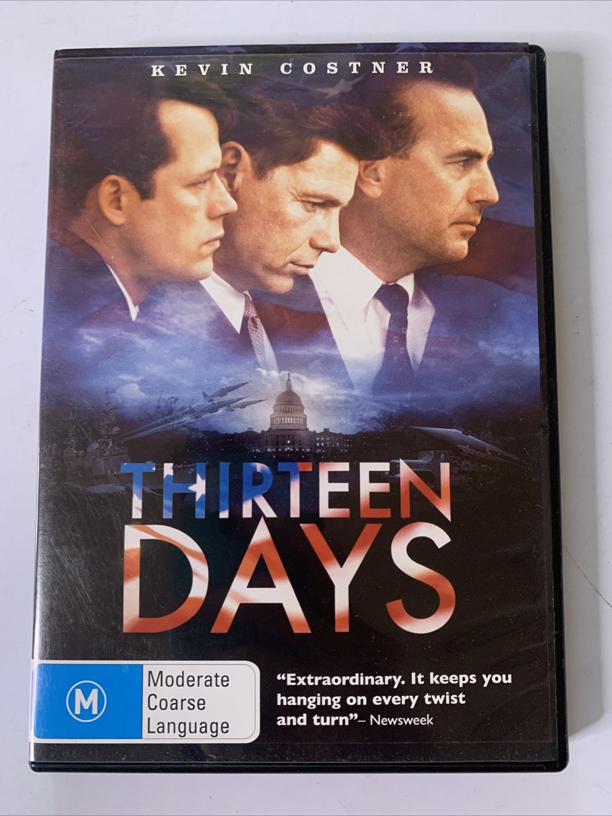 Thirteen Days (DVD, 2000) Dylan Baker, Kevin Costner, Steven Culp Region 4 NEW