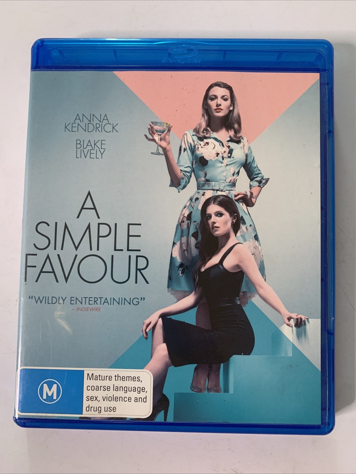 A Simple Favour (Blu-ray, 2018) Anna Kendrick, Blake Lively Region B