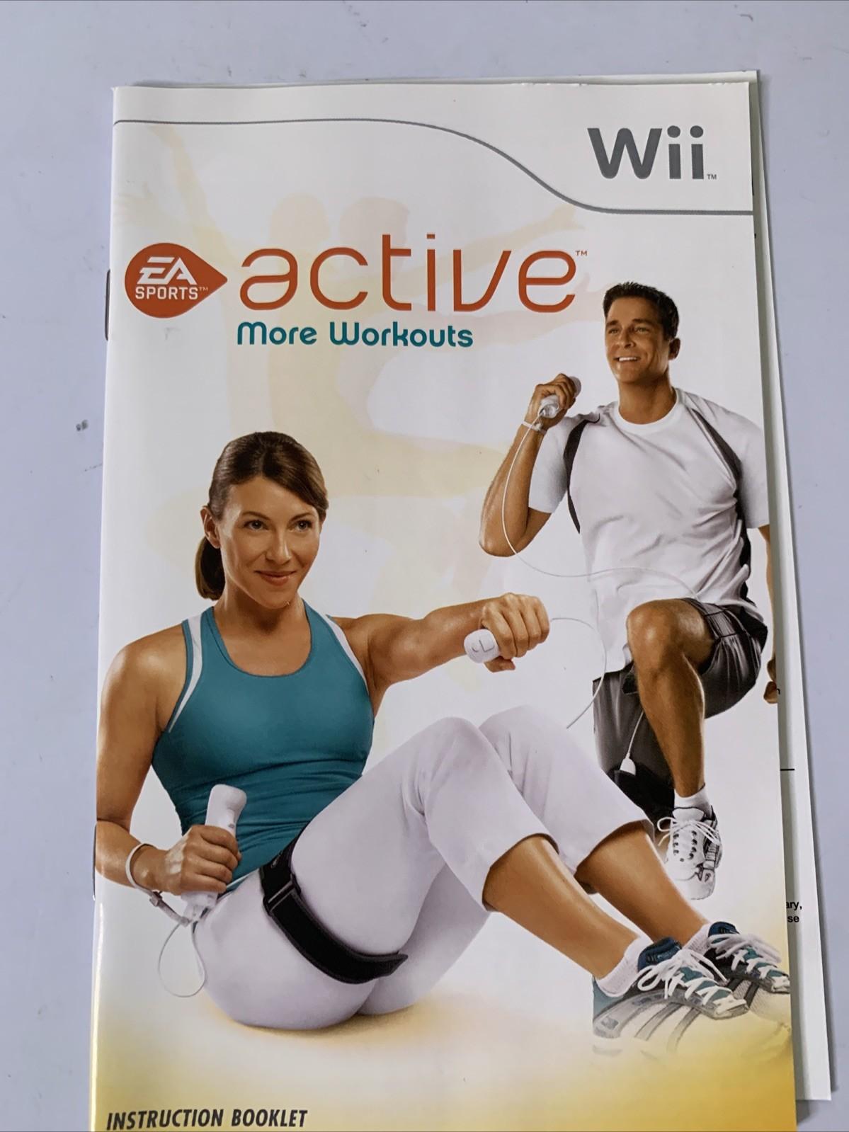 EA Active More Workouts Nintendo Wii PAL Game Complete