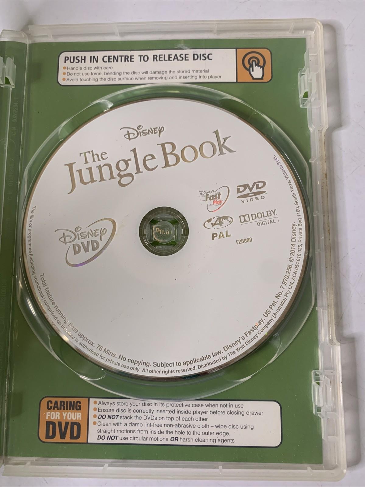 The Jungle Book (DVD, 1967) Disney Animated Film Classic Region 4