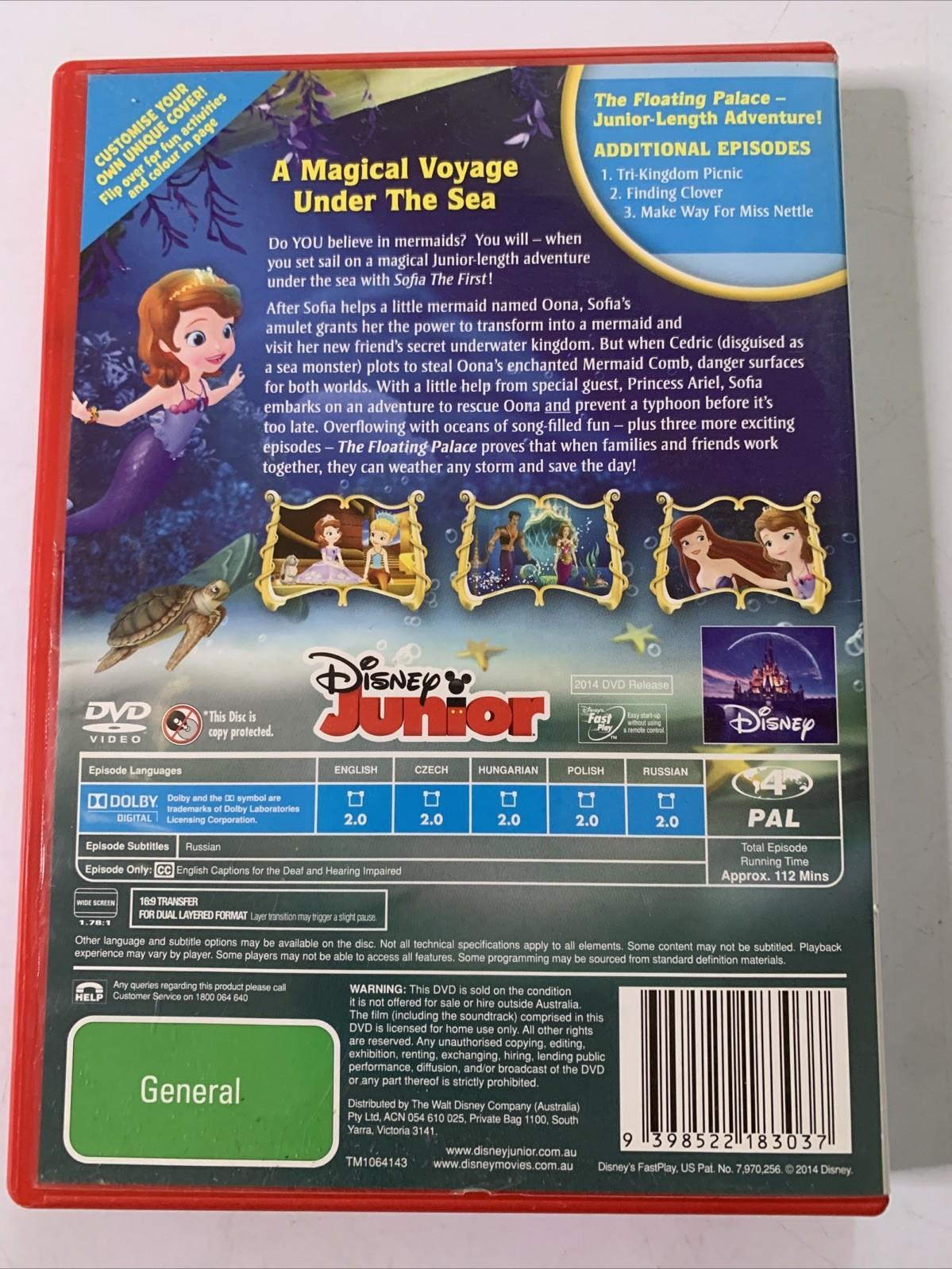Sofia the First : The Floating Palace (DVD, 2013) Animation Disney Region 4
