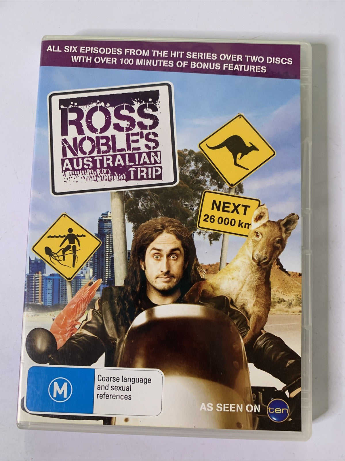 Ross Noble's Australian Trip (DVD, 2010, 2-DIscs) Comedy Region 4
